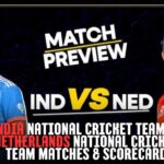 India National Cricket Team vs Netherlands National Cricket Team Matches & Scorecard