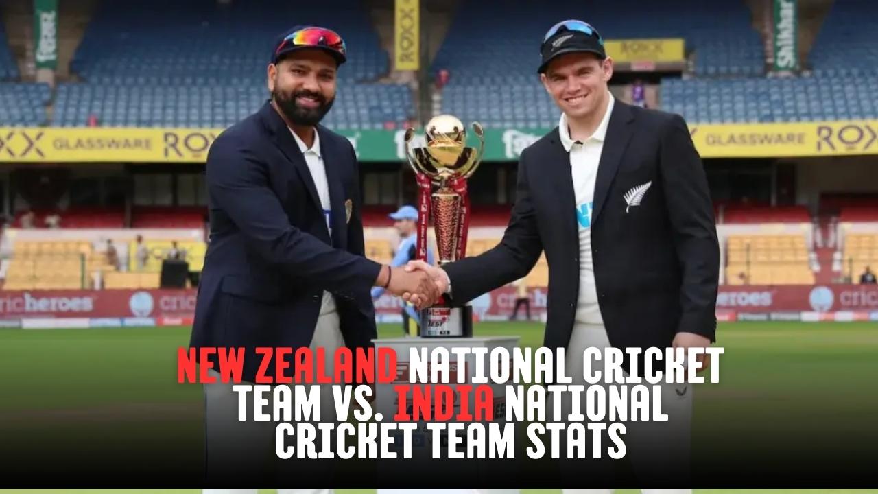 New Zealand national cricket team vs. India national cricket team stats