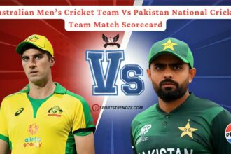 Australian Men’s Cricket Team Vs Pakistan National Cricket Team Match Scorecard
