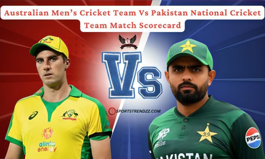 Australian Men’s Cricket Team Vs Pakistan National Cricket Team Match Scorecard
