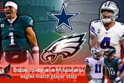 Dallas cowboys vs Philadelphia eagles match player stats