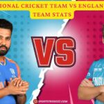 India National Cricket Team Vs England Cricket Team Stats