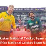 Pakistan National Cricket Team vs South Africa National Cricket Team Matches
