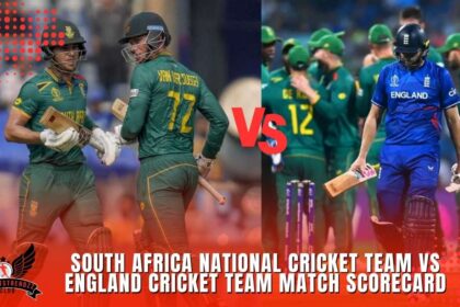 South Africa National Cricket Team vs England Cricket Team Match Scorecard