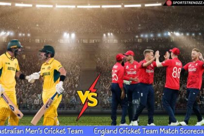 Australian Men’s Cricket Team Vs England Cricket Team Match Scorecard