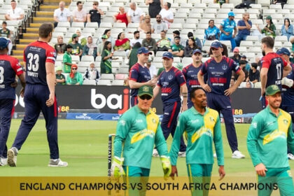 England Champions Vs South Africa Champions Match Scorecard
