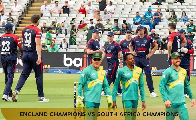 England Champions Vs South Africa Champions Match Scorecard