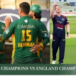 pakistan champions vs england champions match scorecard