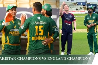 pakistan champions vs england champions match scorecard