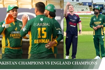 pakistan champions vs england champions match scorecard