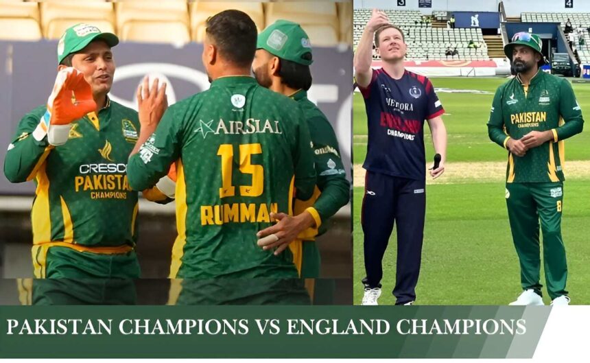 pakistan champions vs england champions match scorecard