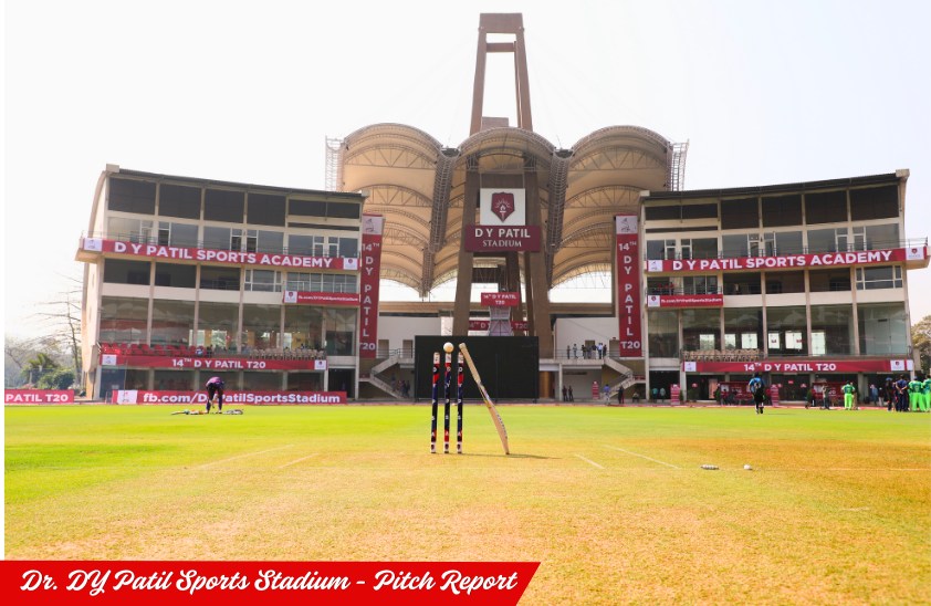 Dr. DY Patil Sports Academy, Navi Mumbai Pitch Report 