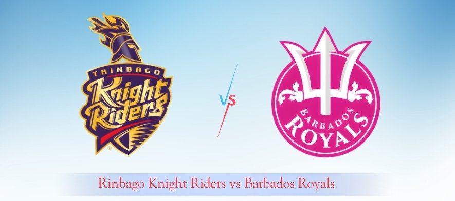 Image accompanying publisher coverage of Trinbago Knight Riders vs Barbados Royals CPL match.