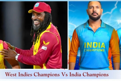 West Indies Champions vs India Champions match scorecard