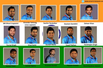 2011 world cup India sqad