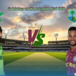 West indies cricket team vs pakistan cricket team match scorecard