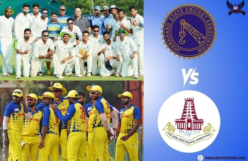 Jharkhand vs Tamil Nadu cricket match