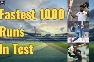 Fastest 1000 Runs In Test