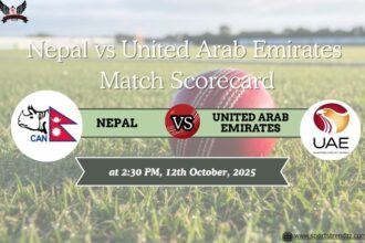 Nepal vs United Arab Emirates Match Scorecard
