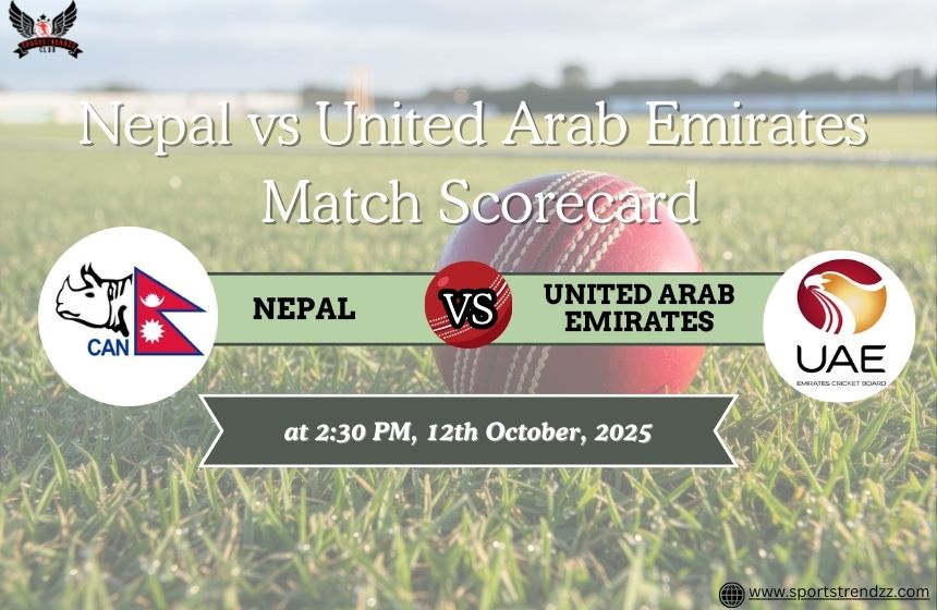 Nepal vs United Arab Emirates Match Scorecard
