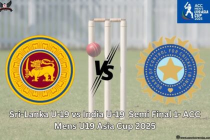 Sri-Lanka U-19 vs India U-19 Semi Final 1- ACC Mens U19 Asia Cup 2025