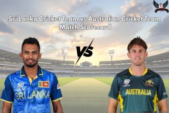 Australian Cricket Team vs Sri Lanka Cricket Team Match Scorecard