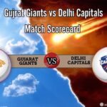 Gujrat Giants vs Delhi Capitals Match Scorecard