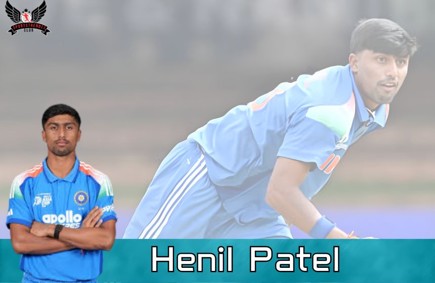 Henil Patel Young cricketer that represent India U-19