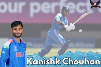 Kanishk Chouhan represent india U-19