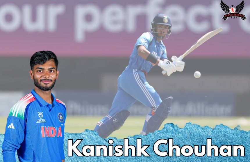 Kanishk Chouhan represent india U-19