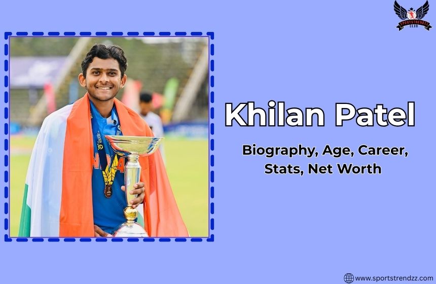 Khilan Patel is a young Crickter from India who is currently playing for Under 19 cricket