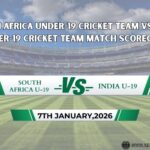 South Africa Under-19 Cricket Team vs India Under-19 Cricket Team Match Scorecard