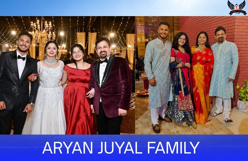 Aryan Juyal with Family at Celebration events
