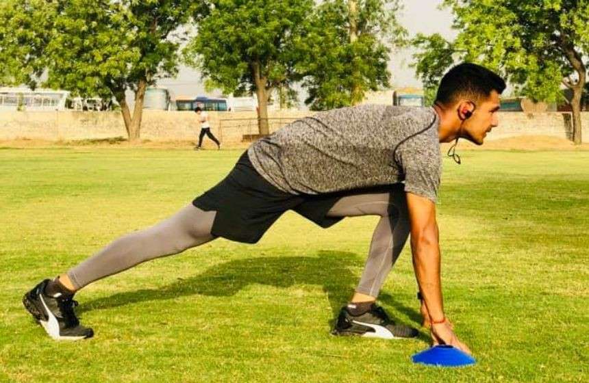 Aryan's Warm up exercise