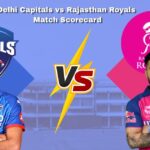 Delhi Capitals vs Rajasthan Royals IPL 2026 Match Scorecard
