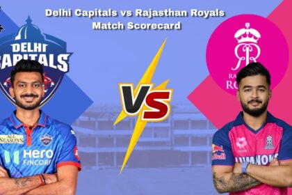Delhi Capitals vs Rajasthan Royals IPL 2026 Match Scorecard
