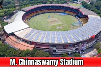 M Chinnaswamy Stadium image from sky view