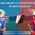 Mumbai Indians vs Lucknow Super Giants