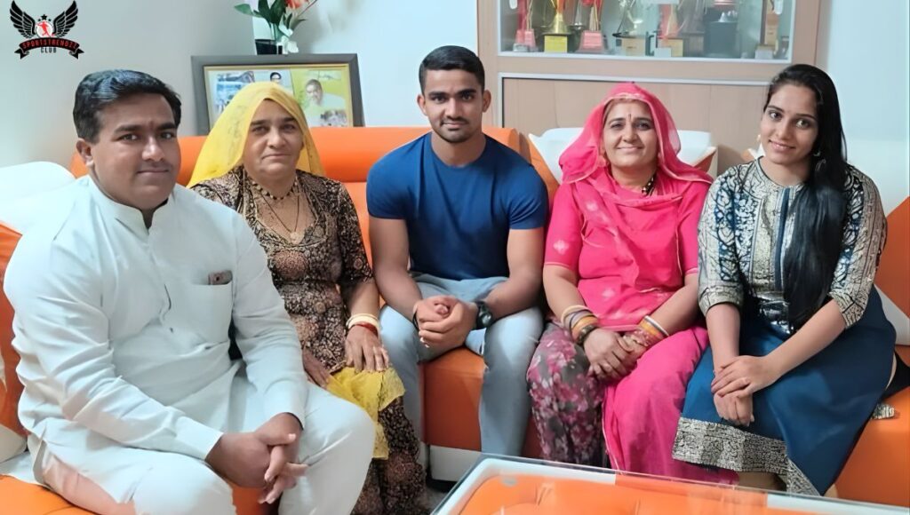 Mahipal Lomror With her Family