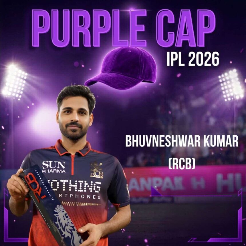 Bhuvneshwar Kumar Purple IPL cap 2026