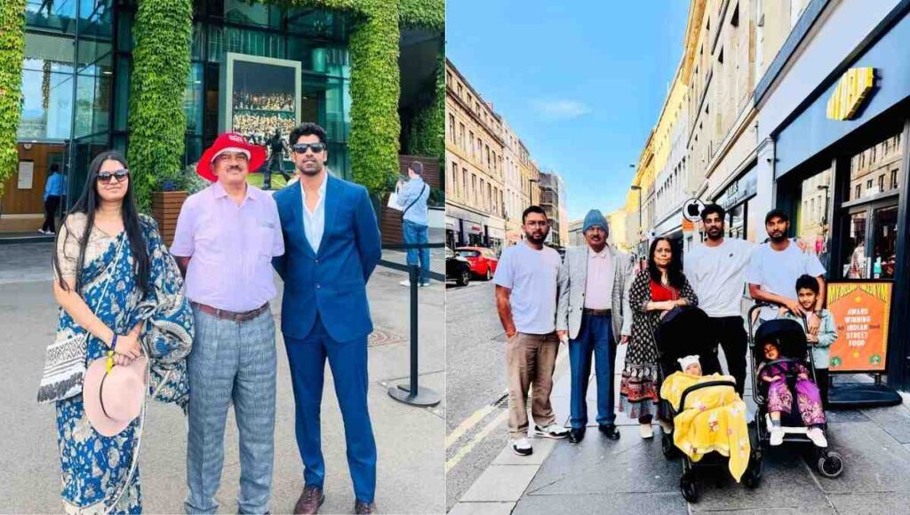 Shashank Singh Family Tour at scottish