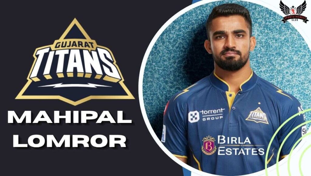 Mahipal Lomror IPL 2026 Profile